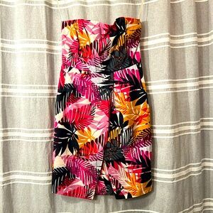 Banana Republic | Botanical Print Cocktail Mini Dress | Size 6